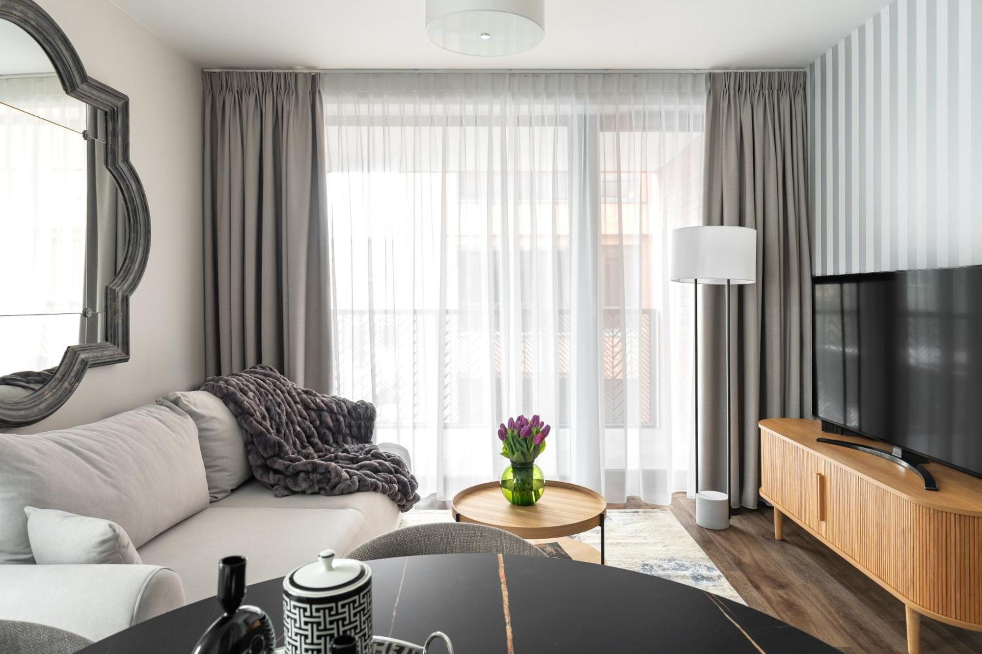 Scala 60H City Center Premium Apartments With Parking By Lion Apartments 格但斯克 外观 照片