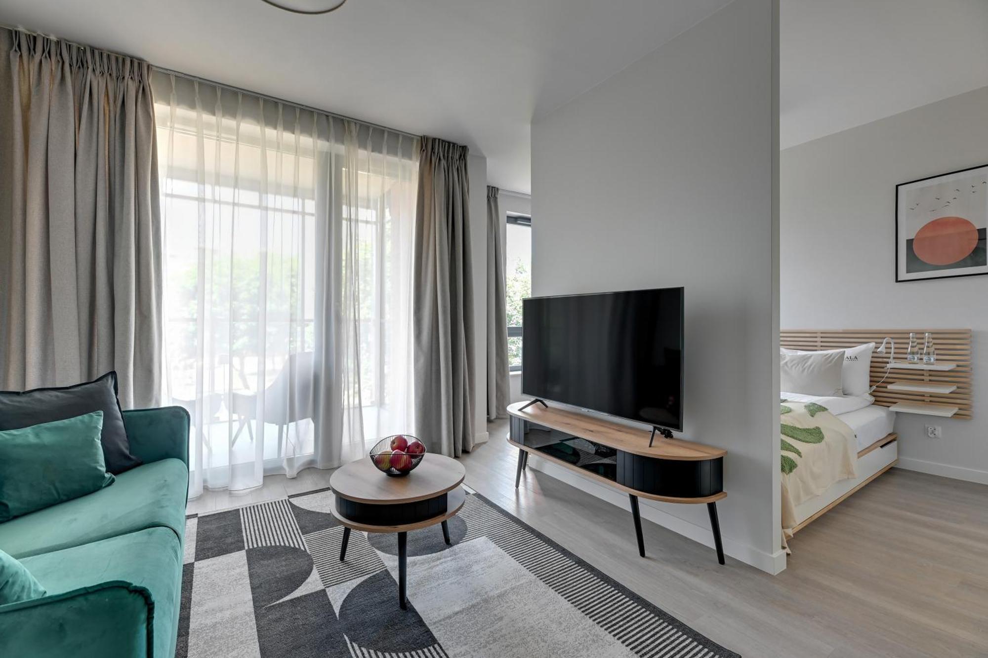Scala 60H City Center Premium Apartments With Parking By Lion Apartments 格但斯克 外观 照片